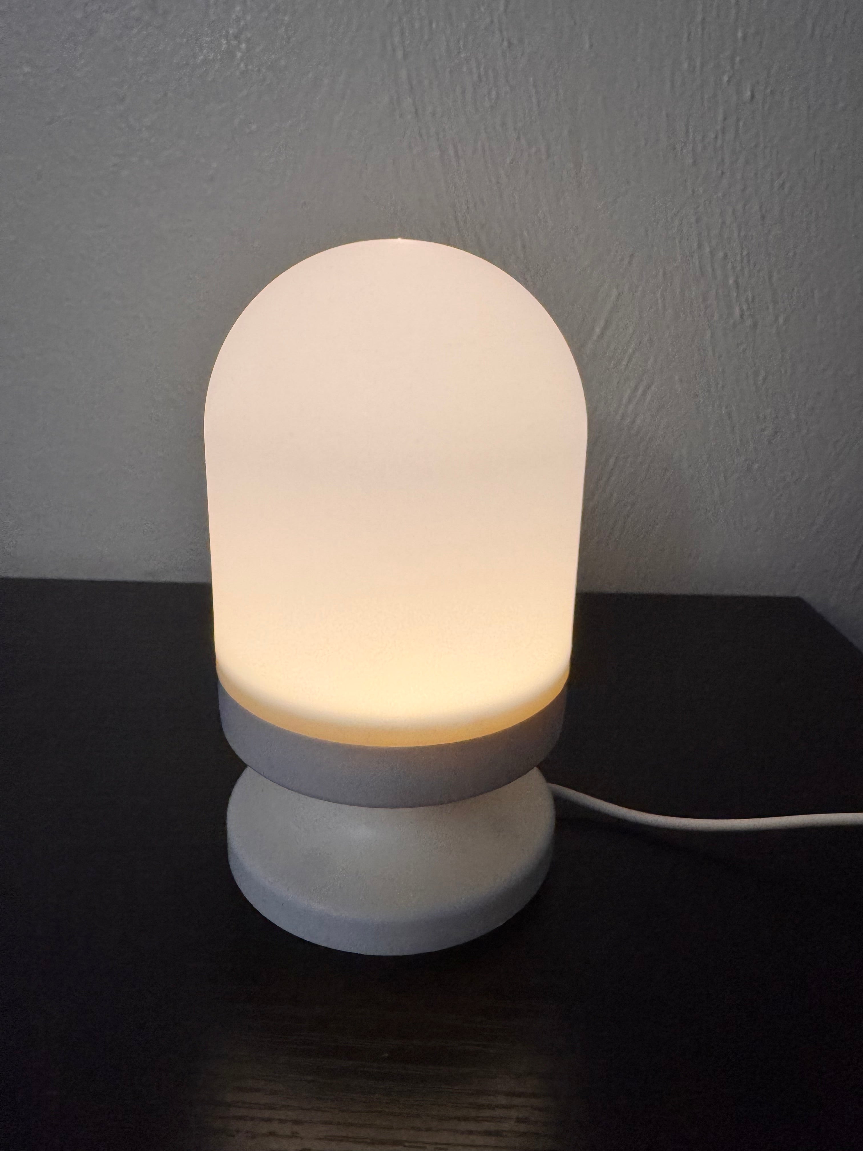 LED Bedside Lamp 3 Colors USB Stepless Dimming Night Light