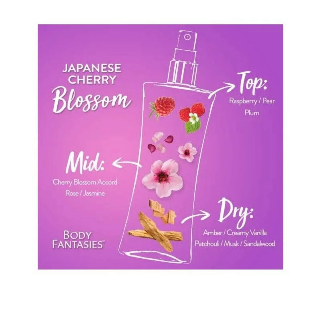 Body Spray Holiday Gift Set for Her - 3 Piece Timeless Scents Sampler, Perfect for Stocking Stuffers Cosmetic Skin Repair Multicolor Skincare Comfort