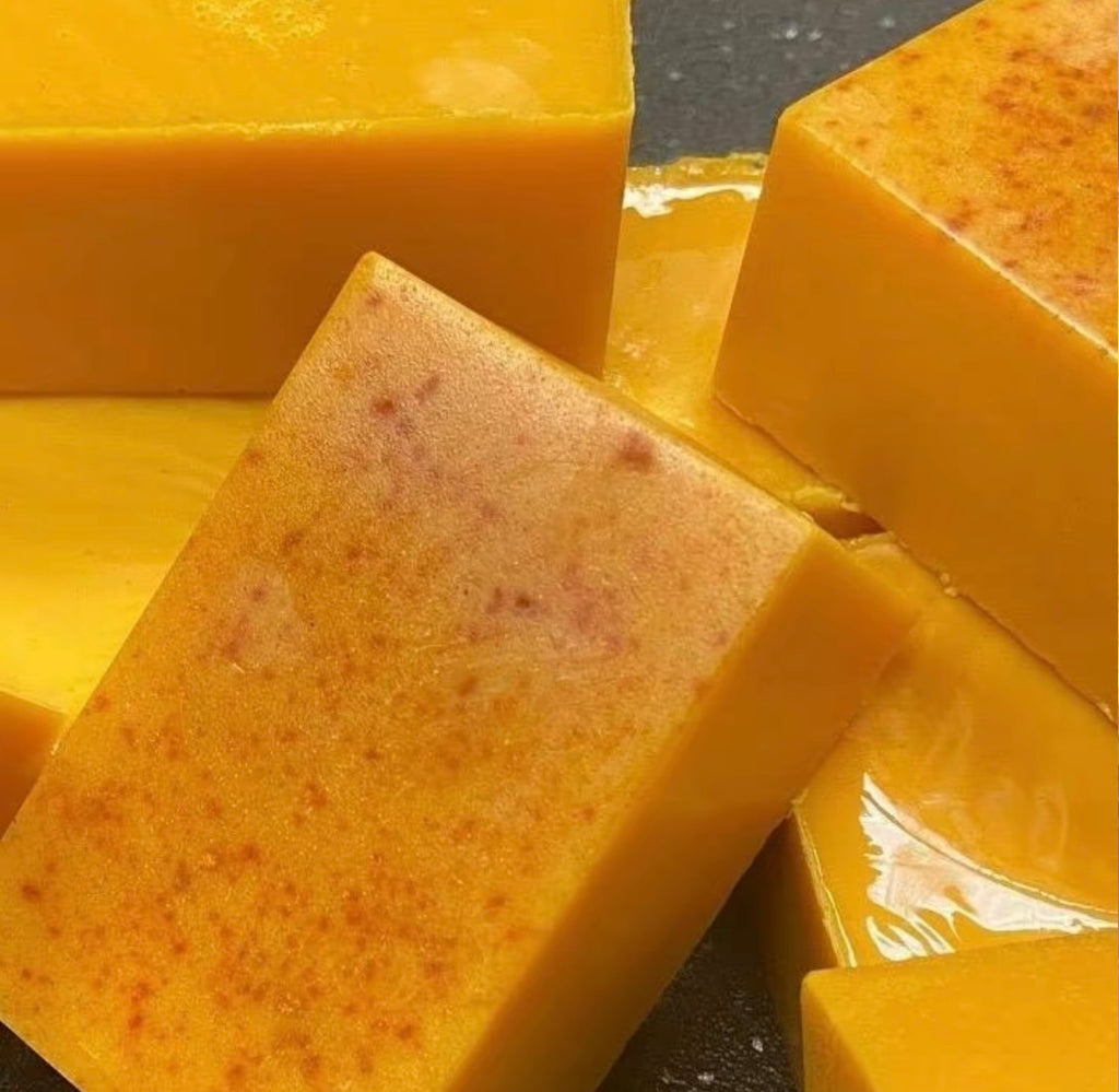 Tumeric + Kojic Acid Brightening Cleansing Bar Soap For Acne And Dark Marks 100g