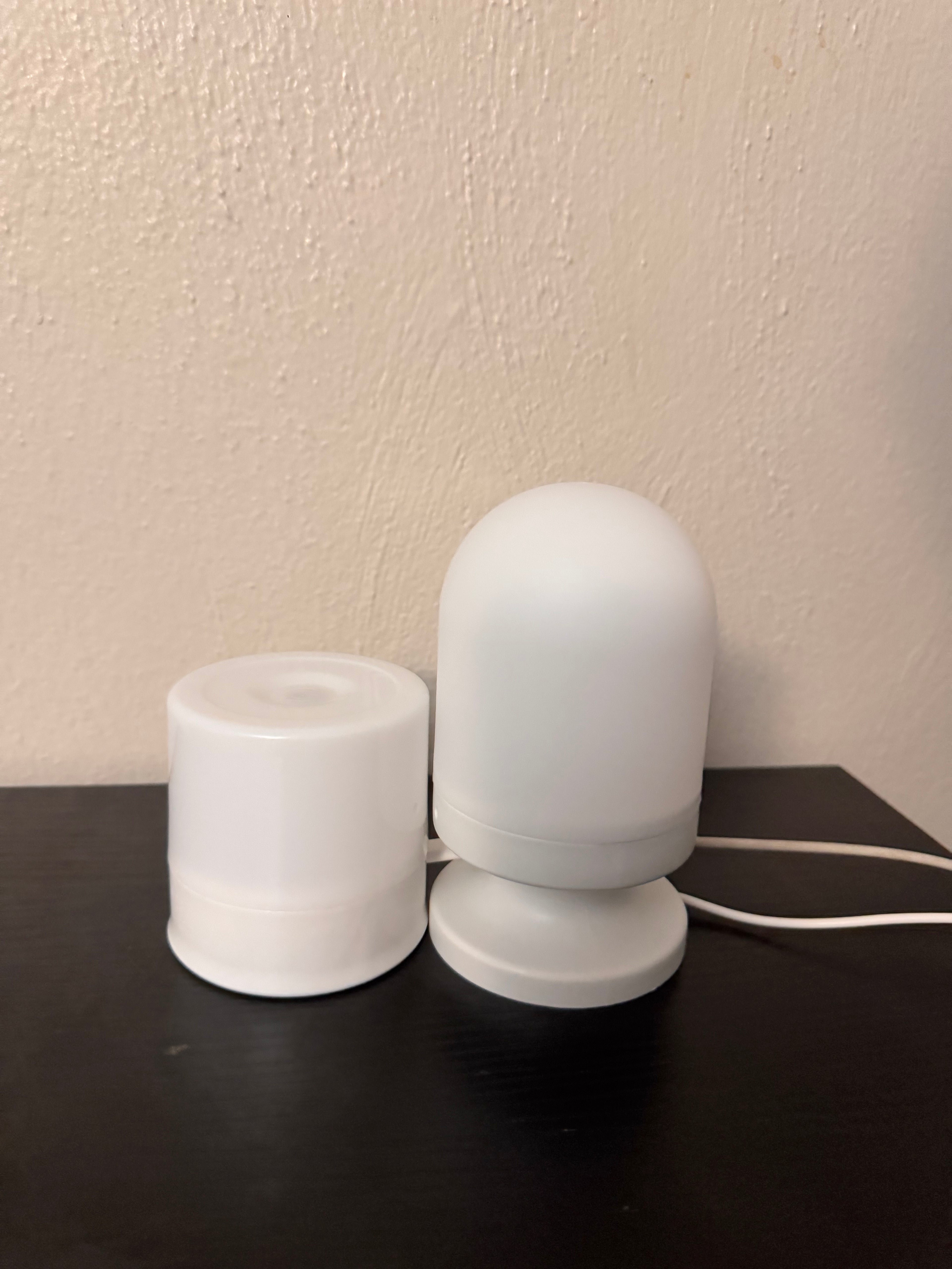 LED Bedside Lamp 3 Colors USB Stepless Dimming Night Light