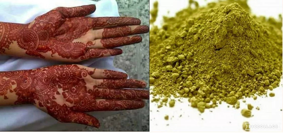 Natural Henna powder for nails , hair and skin . It is very good for your beauty skincare