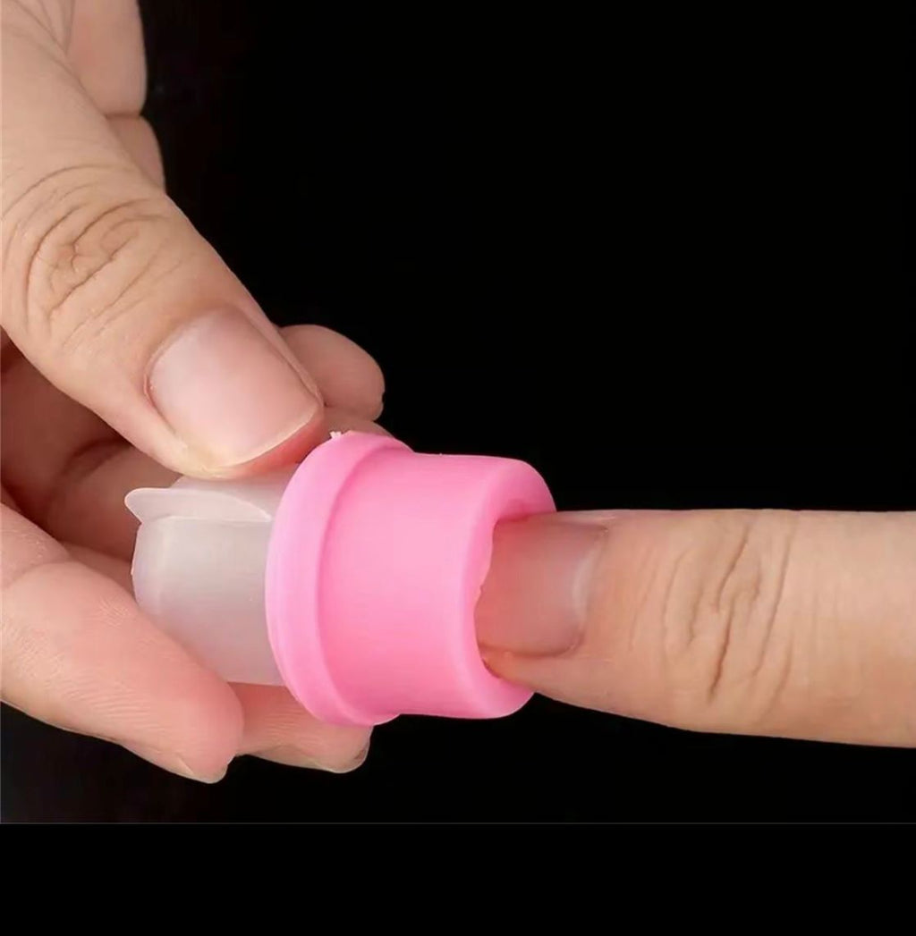 Henna cups 10 pcs set - Pink cups for nail's beauty - Make your hands pretty with henna manicure - cosmetic polish