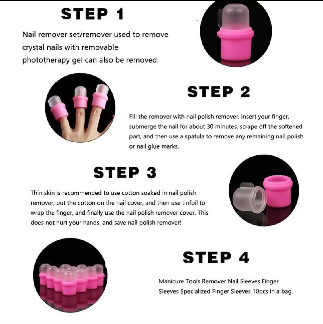 Henna cups 10 pcs set - Pink cups for nail's beauty - Make your hands pretty with henna manicure - cosmetic polish